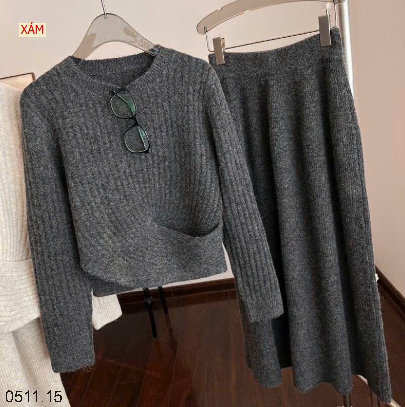 25HA0511.15 - SET VÁY LEN DÁNG DÀI SIÊU XINH CHO NỮ