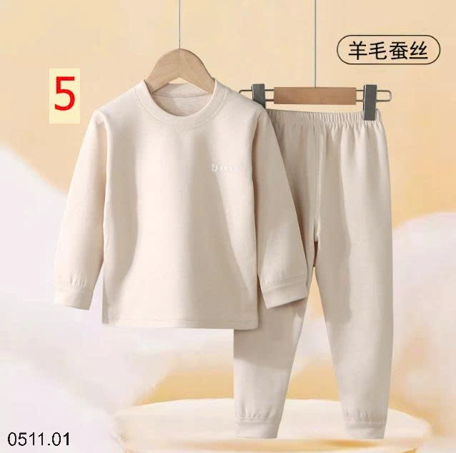 25HA0511.01 - BỘ NỈ THU ĐÔNG LÔNG CỪU CHO BÉ YÊU