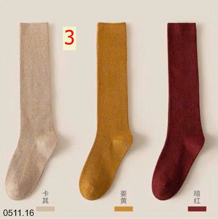 25HA0511.16 - SET 3 ĐÔI TẤT DÀI CHO NỮ