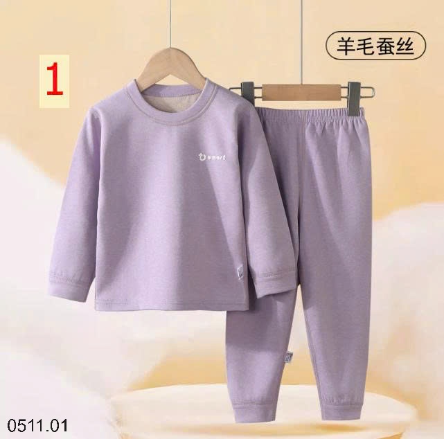 25HA0511.01 - BỘ NỈ THU ĐÔNG LÔNG CỪU CHO BÉ YÊU