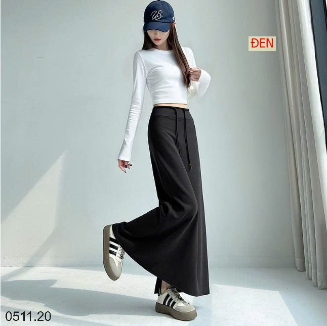25HA0511.20 - CHÂN VÁY THỂ THAO DÁNG DÀI