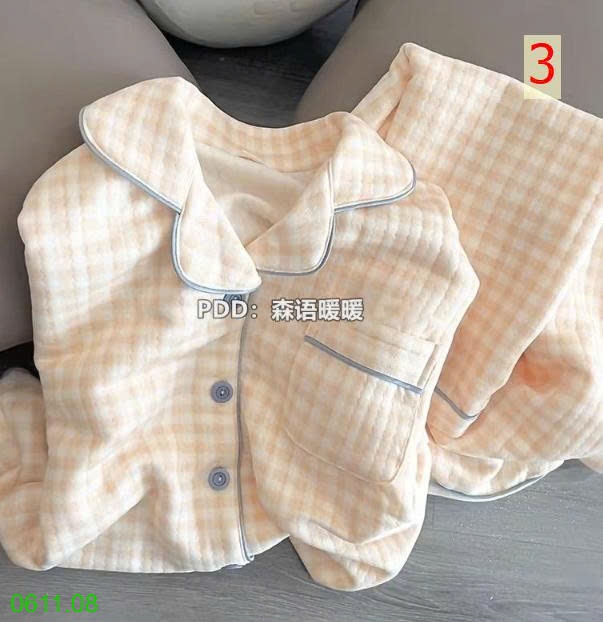 25HA0611.08 - BỘ PIZAMA DÀY DẶN THU ĐÔNG CHO NỮ