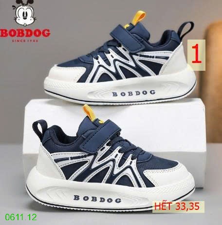 25HA0611.12 - GIÀY BOBDOG QUAI DÁN THOÁNG KHÍ CHO BÉ