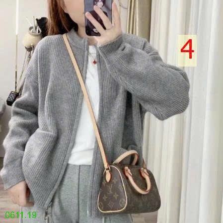 25HA0611.19 - ÁO LEN KÉO KHÓA CHO NỮ