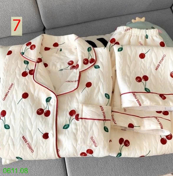 25HA0611.08 - BỘ PIZAMA DÀY DẶN THU ĐÔNG CHO NỮ