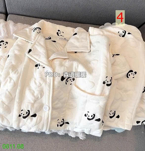 25HA0611.08 - BỘ PIZAMA DÀY DẶN THU ĐÔNG CHO NỮ