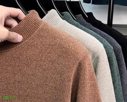 25HA0611.11 - ÁO LEN LÓT LÔNG CỔ TRÒN THÊU HÌNH NGỰA NO1DARA
