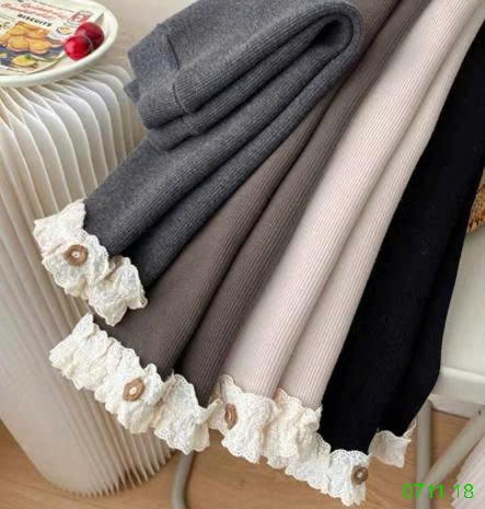 25HA0711.18 - QUẦN LEGGING LÓT NHUNG BÉ GÁI NINGLI
