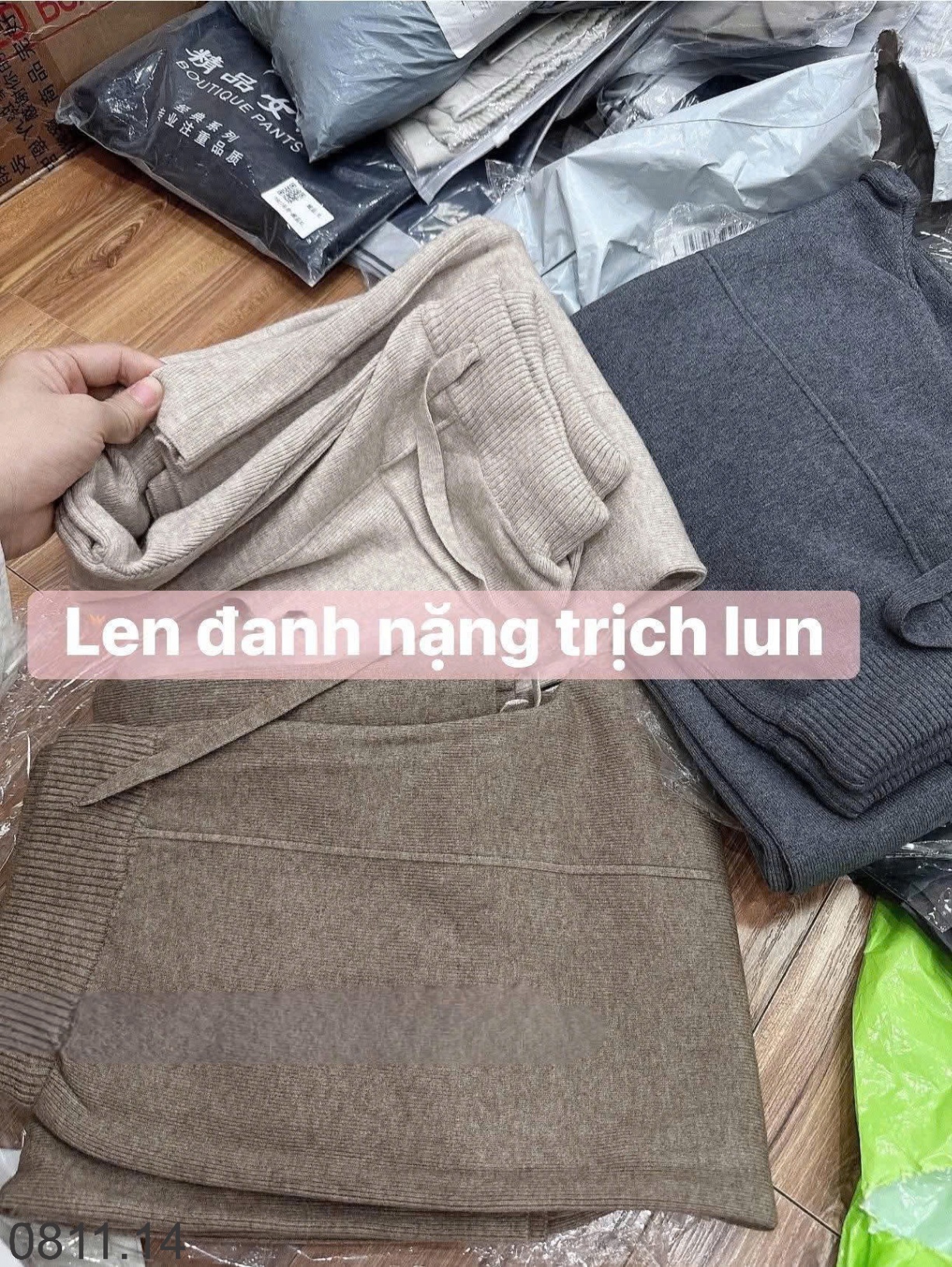 25HA0811.14 - QUẦN LEN ĐANH MỊN CHO NỮ