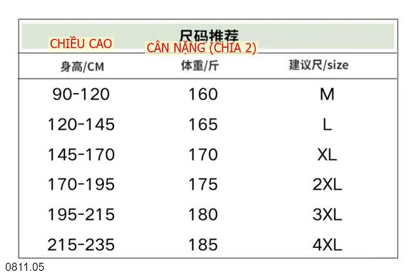 25HA0811.05 - ÁO KHOÁC PHAO BÉO NAM