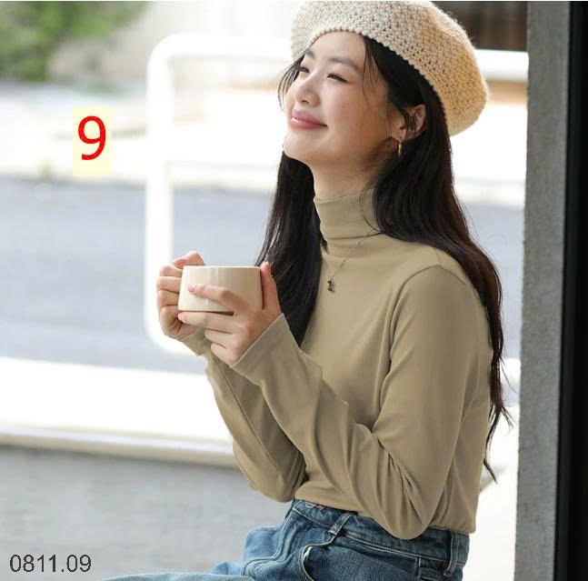25HA0811.09 - ÁO GIỮ NHIỆT NHUNG ĐỨC NỮ
