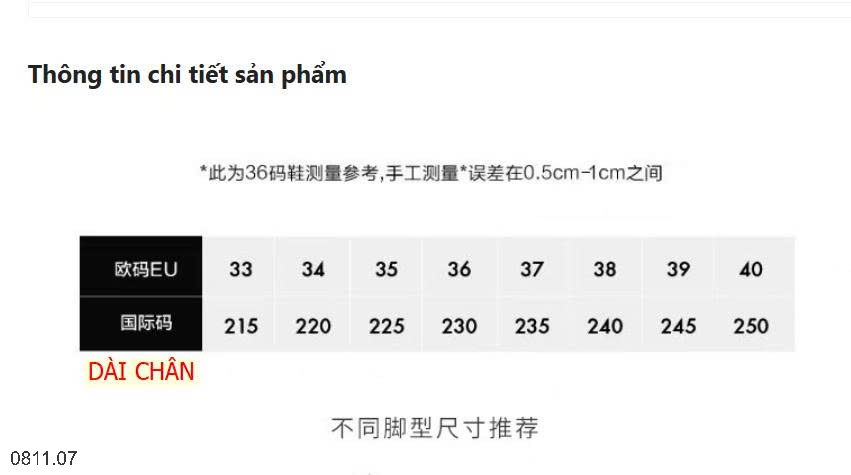 25HA0811.07 - GIÀY LÔNG GÓT VUÔNG ĐÍNH ĐÁ