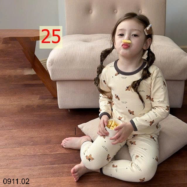 25HA0911.02 - BỘ AMBB BÉ GÁI SIÊU XINH