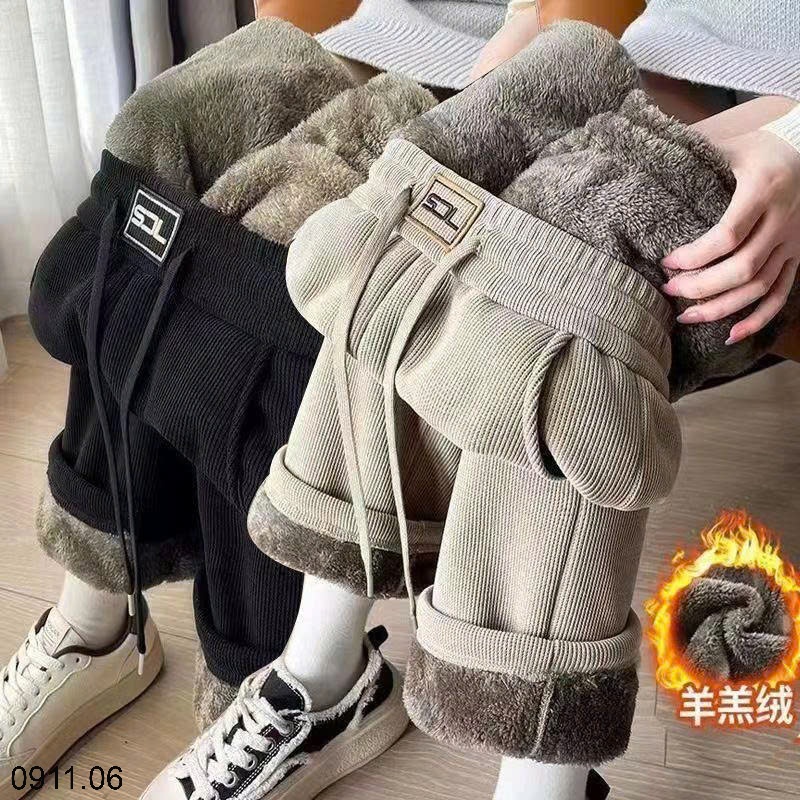 25HA0911.06 - QUẦN NHUNG TĂM LÓT LÔNG CHO NỮ
