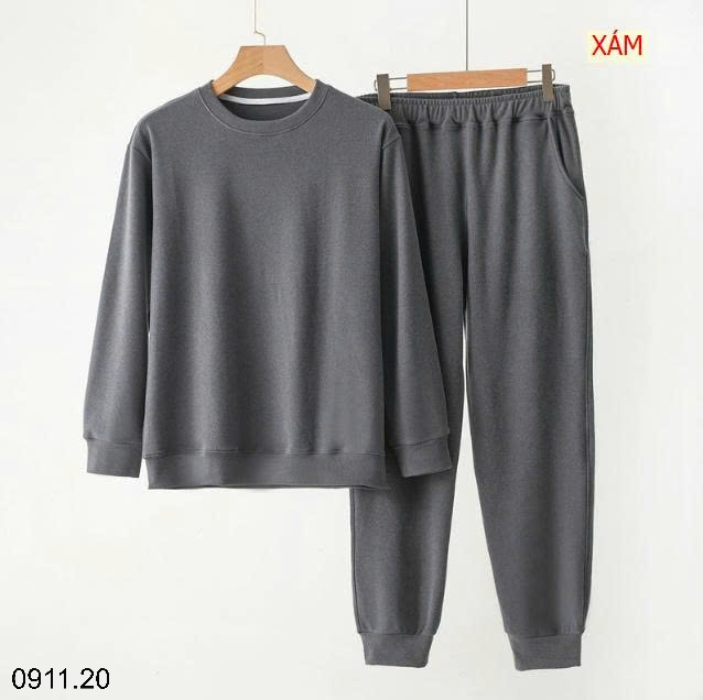 25HA0911.20 - BỘ NỈ NHUNG ĐỨC NAM SIÊU ẤM