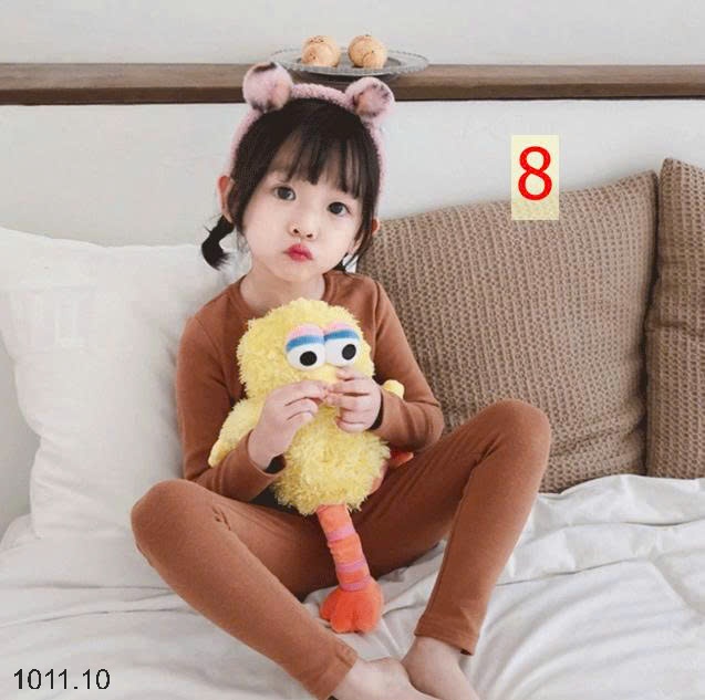 25HA1011.10 - BỘ THU ĐÔNG MẶC NHÀ QCCC CHO BÉ YÊU