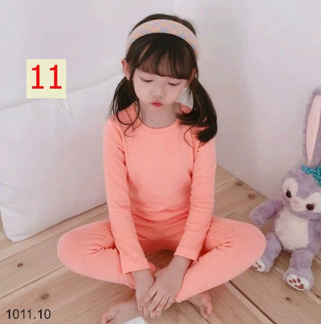 25HA1011.10 - BỘ THU ĐÔNG MẶC NHÀ QCCC CHO BÉ YÊU