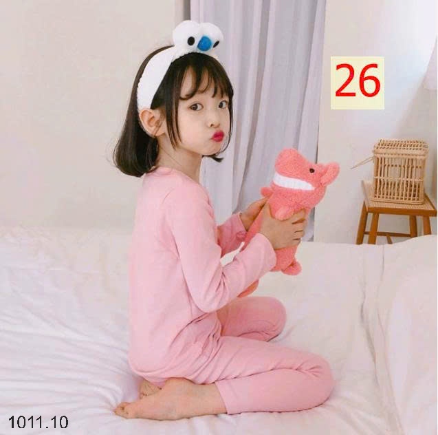 25HA1011.10 - BỘ THU ĐÔNG MẶC NHÀ QCCC CHO BÉ YÊU