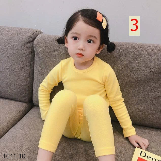 25HA1011.10 - BỘ THU ĐÔNG MẶC NHÀ QCCC CHO BÉ YÊU