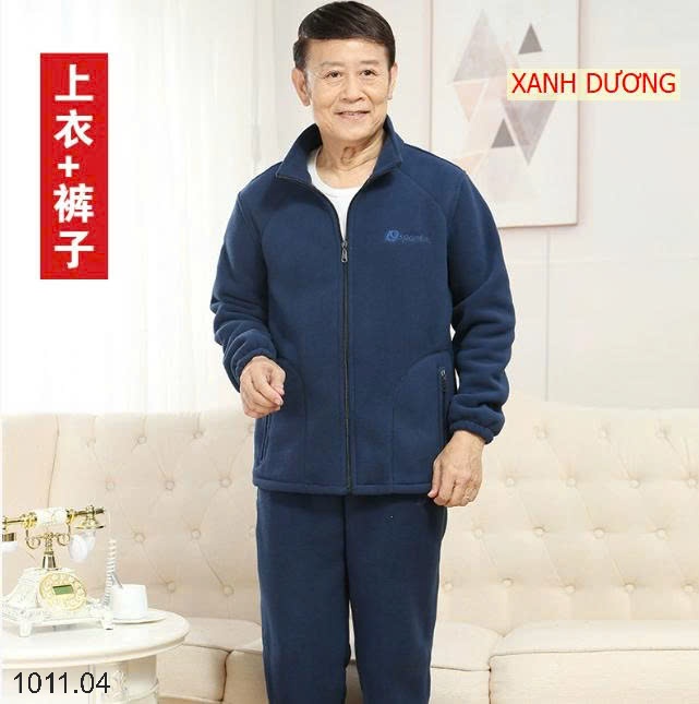 25HA1011.04 - BỘ KHOÁC LÔNG TRUNG NIÊN CHO BỐ