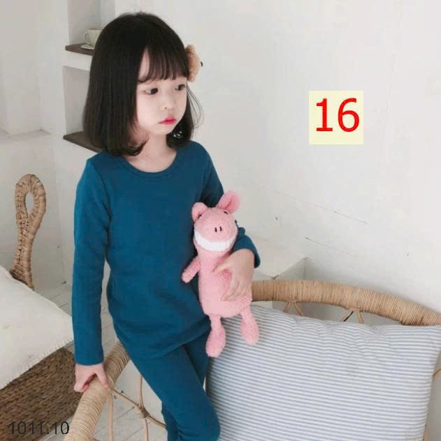 25HA1011.10 - BỘ THU ĐÔNG MẶC NHÀ QCCC CHO BÉ YÊU