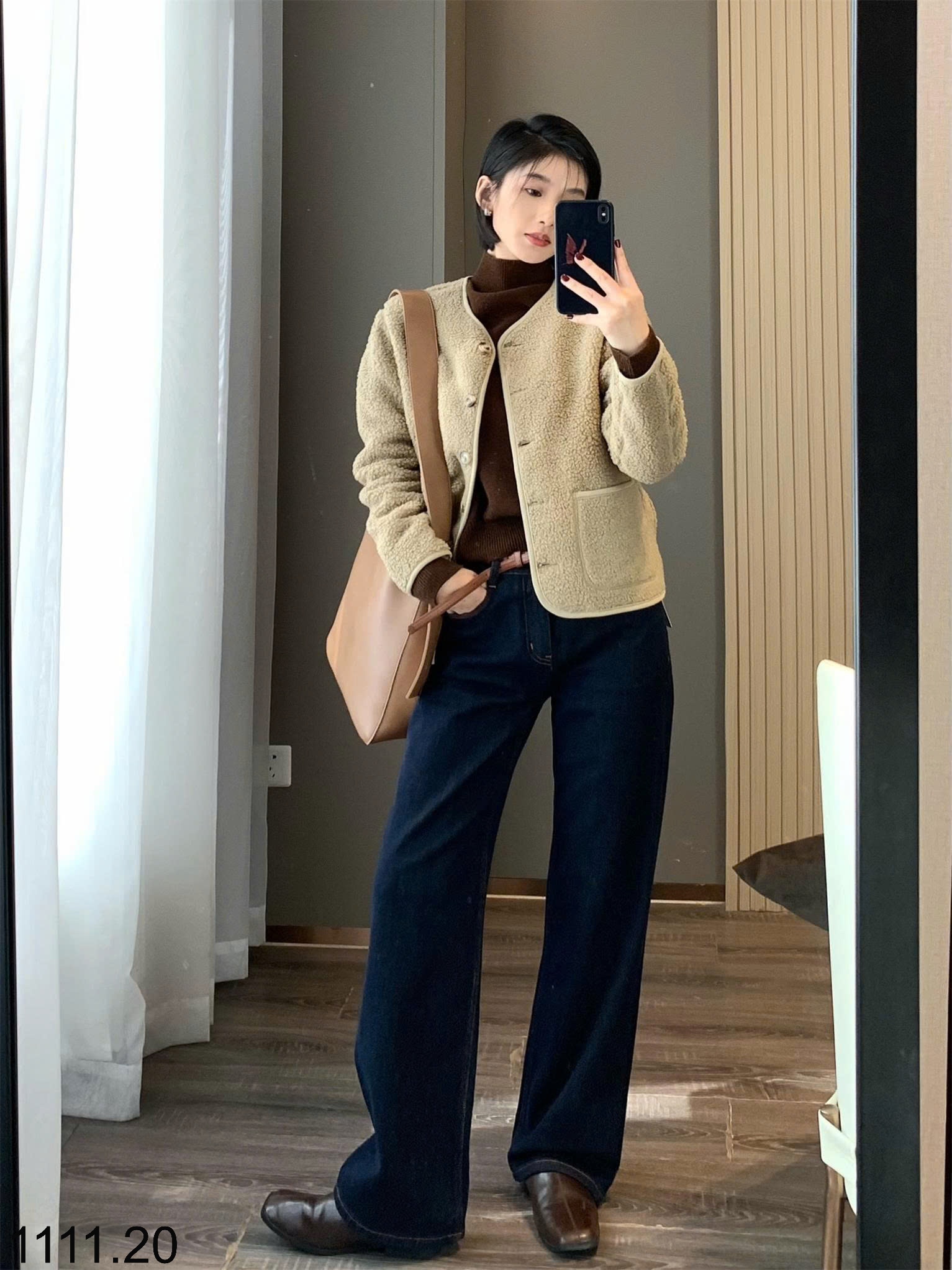 25HA1111.20 - ÁO KHOÁC CARDIGAN LÔNG NỮ