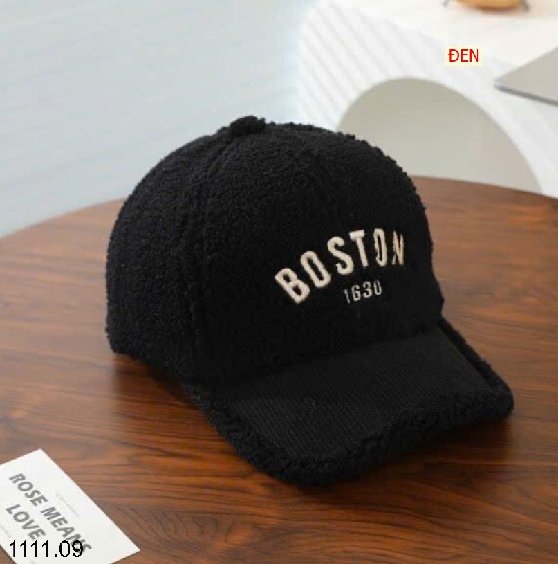 25HA1111.09 - MŨ LÔNG BOSTON CHO BÉ