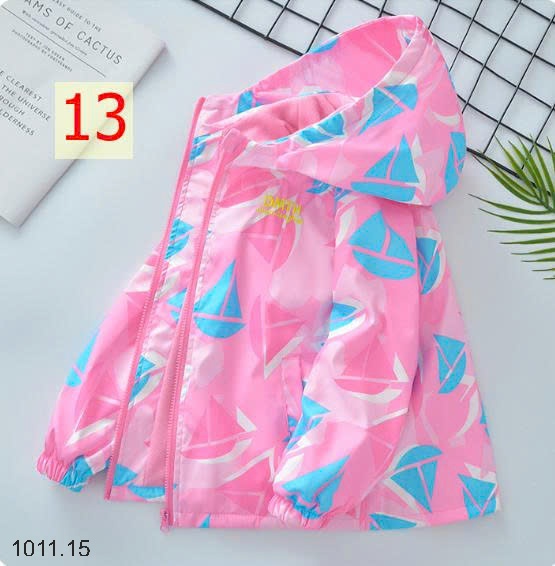 25HA1011.15 - ÁO KHOÁC GIÓ LÓT NỈ ẤM CHO BÉ GÁI SIZE ĐẠI DHM