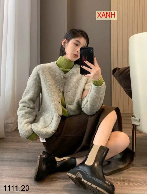 25HA1111.20 - ÁO KHOÁC CARDIGAN LÔNG NỮ
