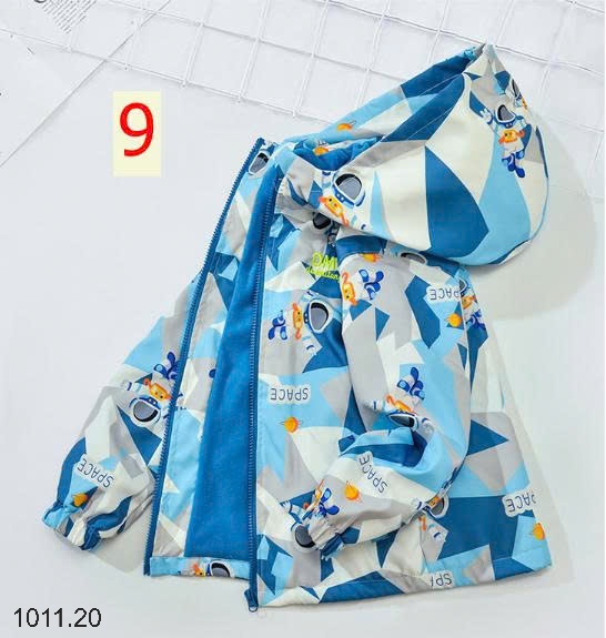 25HA1011.20 - ÁO KHOÁC GIÓ LÓT NỈ ẤM BÉ TRAI SIZE ĐẠI DHM