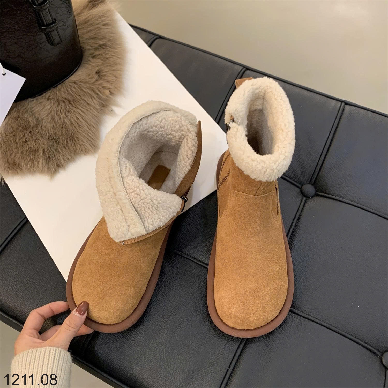 25HA1211.08 - BOOT CỔ LÔNG