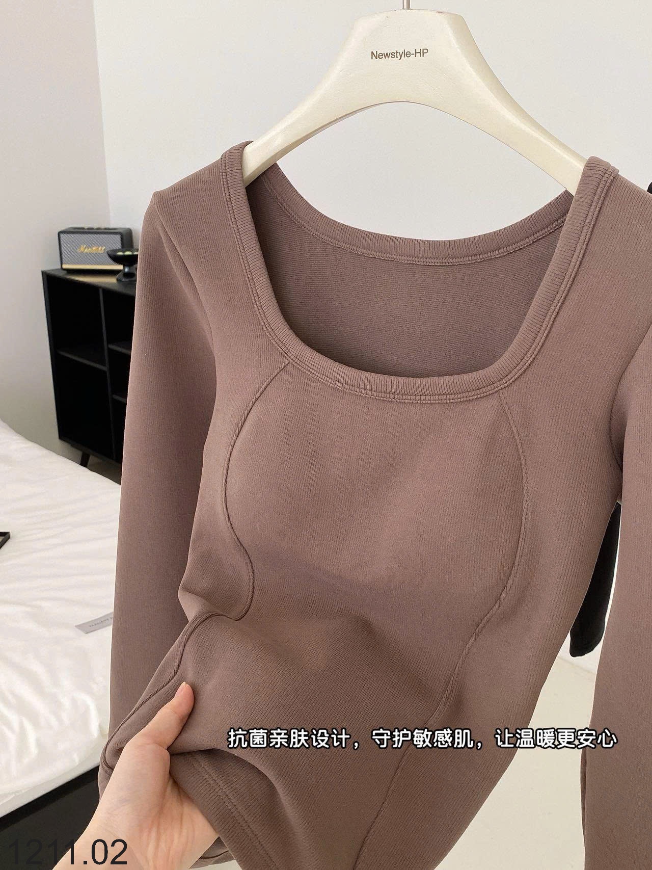 25HA1211.02 - ÁO GIỮ NHIỆT DÁNG ÔM
