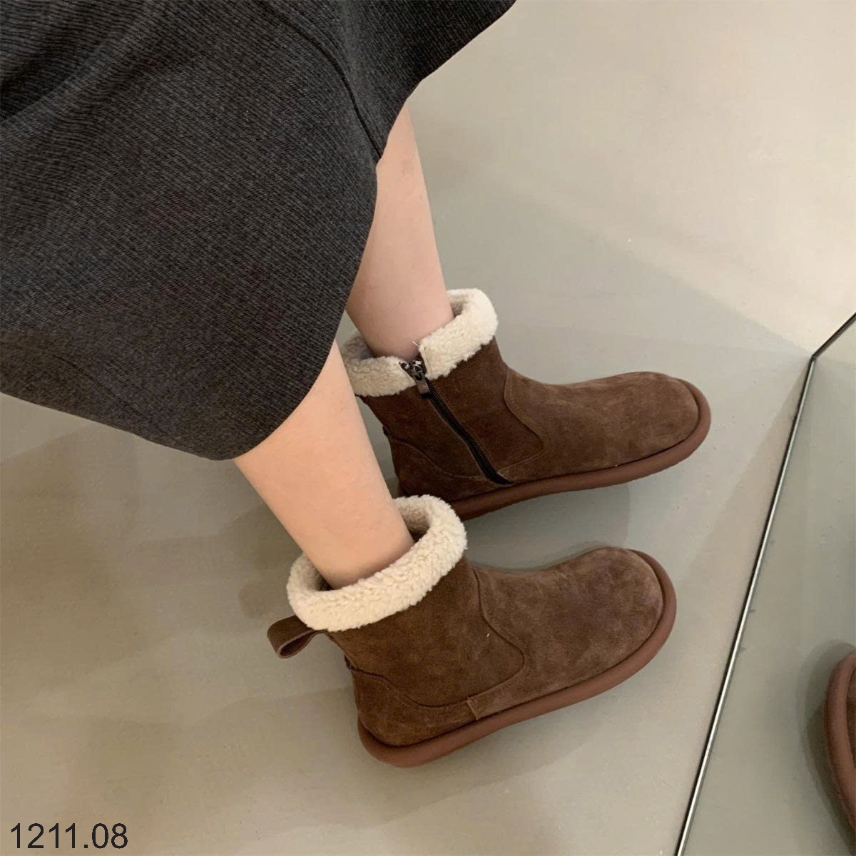 25HA1211.08 - BOOT CỔ LÔNG