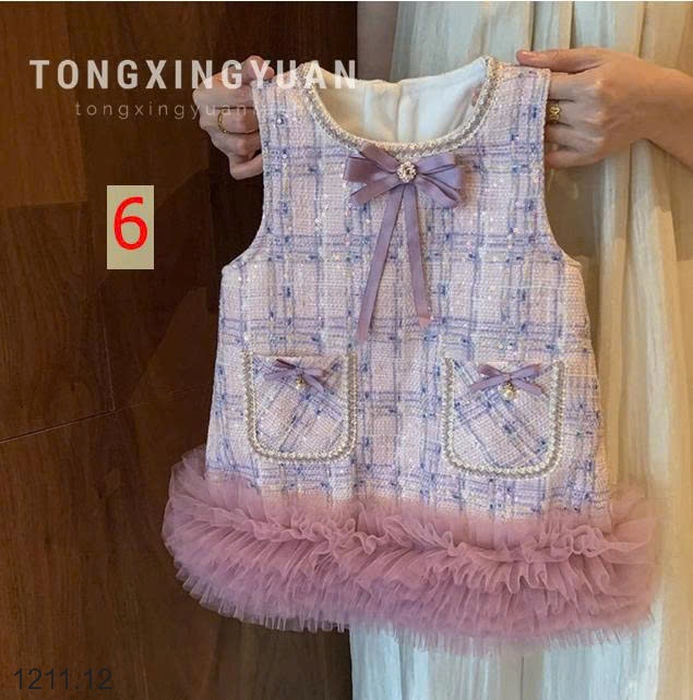 25HA1211.12 - VÁY DẠ BA LỖ CHO BÉ YÊU