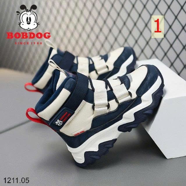 25HA1211.05 - GIÀY THỂ THAO LÓT LÔNG ĐẾ CHỐNG TRƠN TRƯỢT BOBDOG CHO BÉ