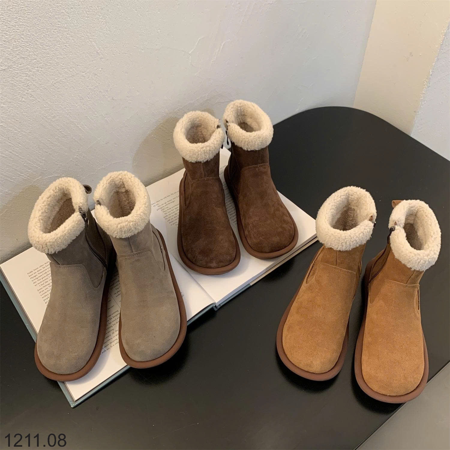 25HA1211.08 - BOOT CỔ LÔNG