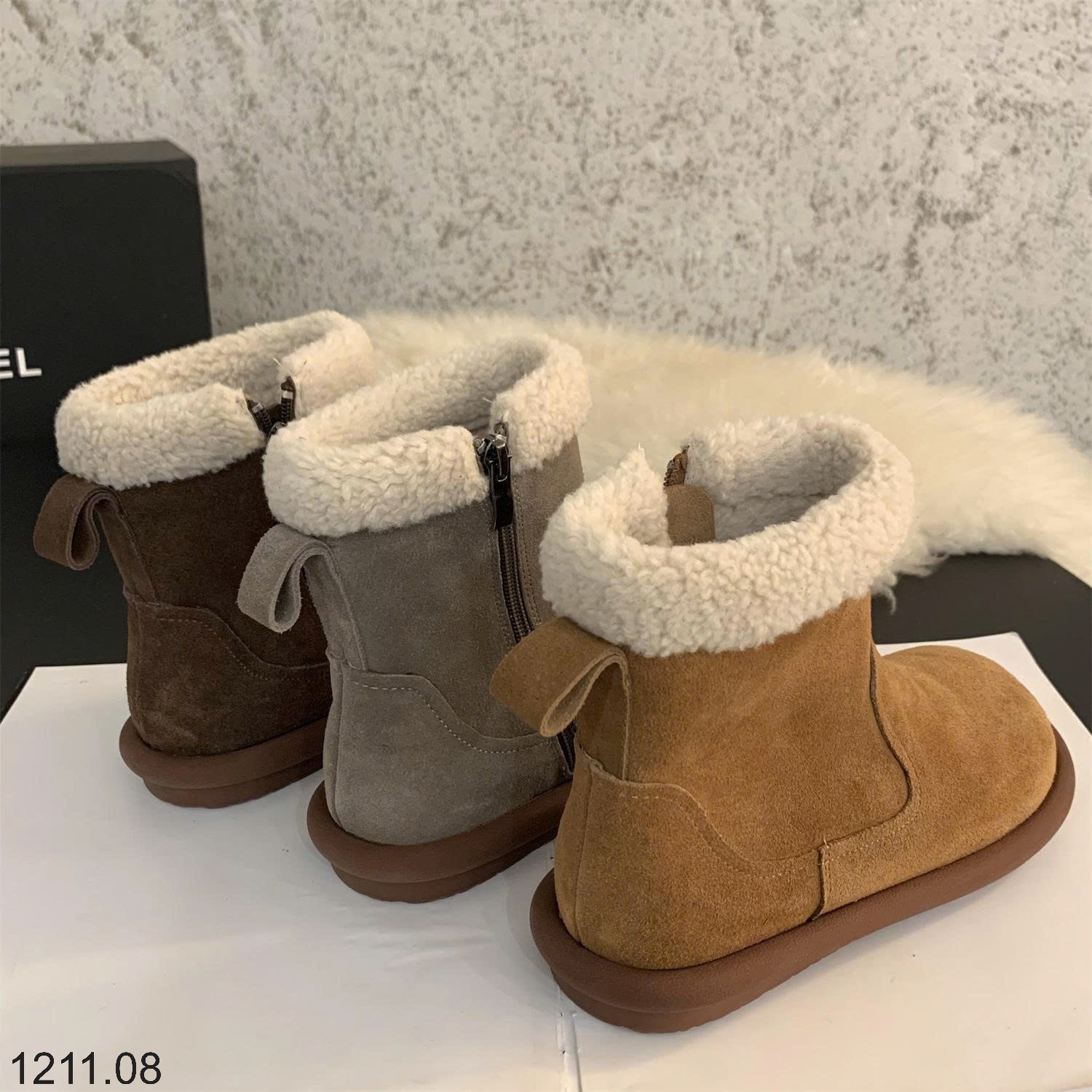 25HA1211.08 - BOOT CỔ LÔNG