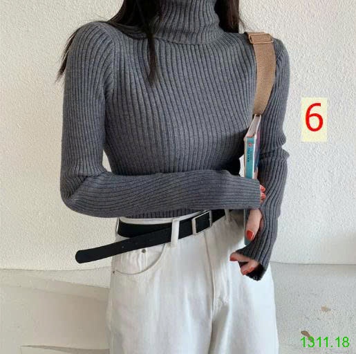 25HA1311.18 - ÁO LEN CỔ LỌ NỮ
