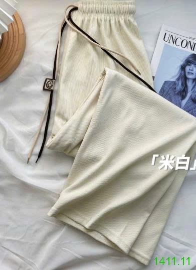 25HA1411.11 - QUẦN THUN TĂM NỮ ỐNG RỘNG