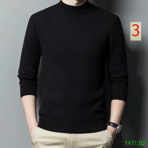 25HA1411.02 - ÁO LEN GIỮ NHIỆT DỆT KIM NAM BASIC