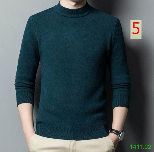 25HA1411.02 - ÁO LEN GIỮ NHIỆT DỆT KIM NAM BASIC