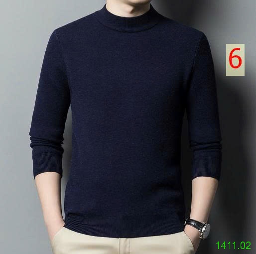 25HA1411.02 - ÁO LEN GIỮ NHIỆT DỆT KIM NAM BASIC