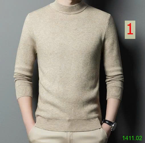 25HA1411.02 - ÁO LEN GIỮ NHIỆT DỆT KIM NAM BASIC