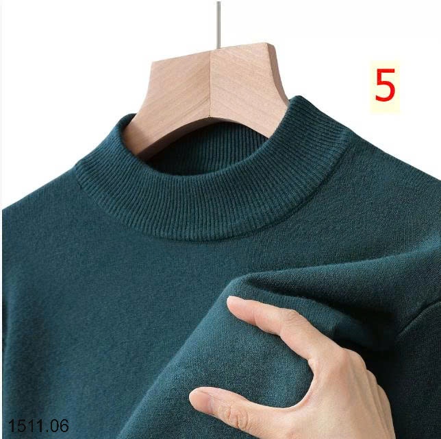 25HA1511.06 - ÁO LEN NAM GIỮ NHIỆT TRƠN MÀU BASIC