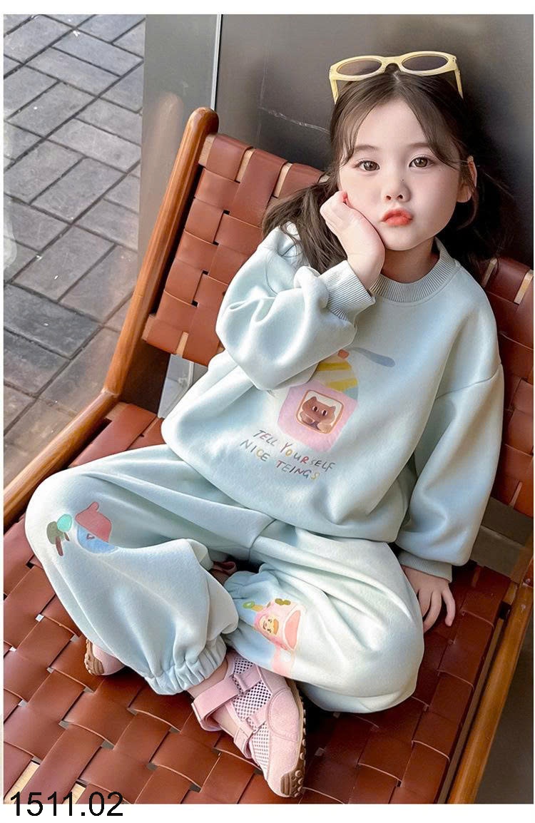 25HA1511.02 - BỘ NỈ DỄ THƯƠNG BG