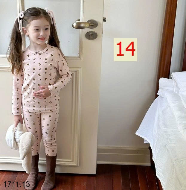 25HA1711.13 - BỘ MẶC NHÀ AMBB BÉ GÁI