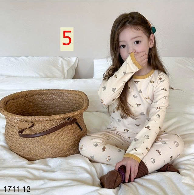 25HA1711.13 - BỘ MẶC NHÀ AMBB BÉ GÁI