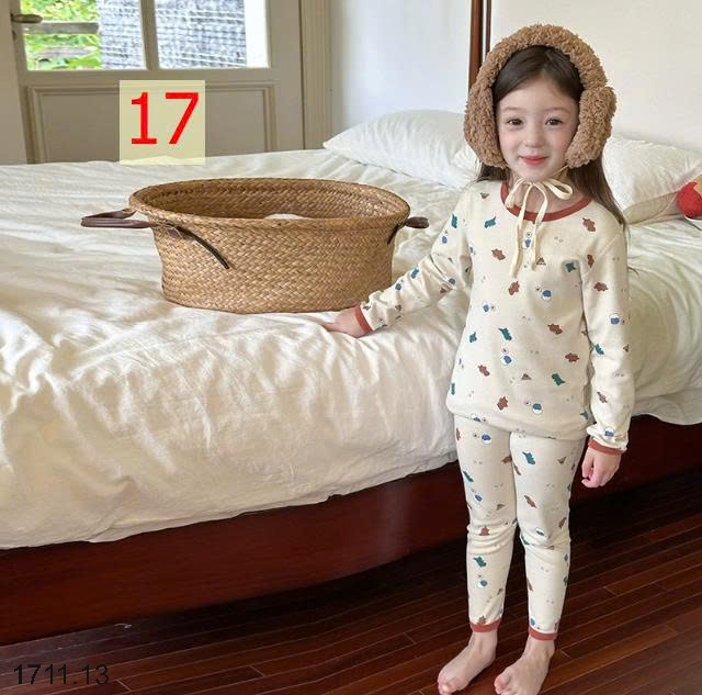 25HA1711.13 - BỘ MẶC NHÀ AMBB BÉ GÁI