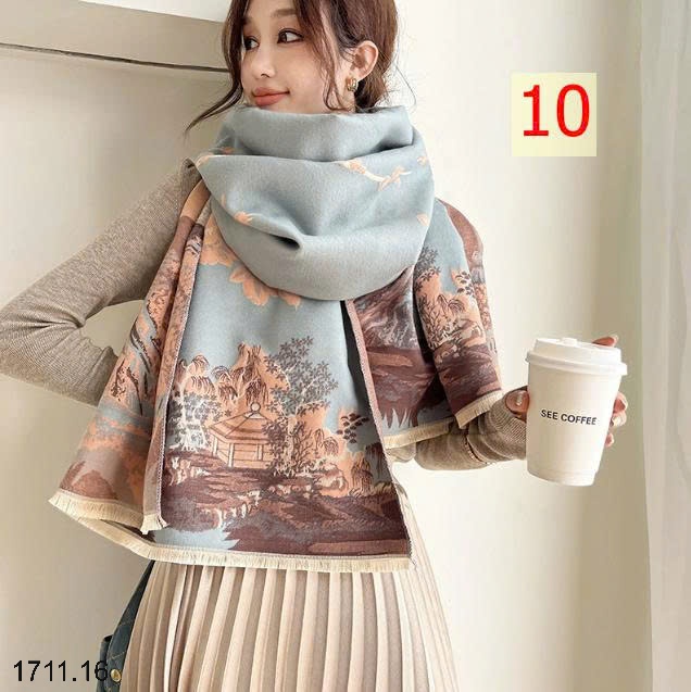 25HA1711.16 - KHĂN CHOÀNG TO CHO NỮ