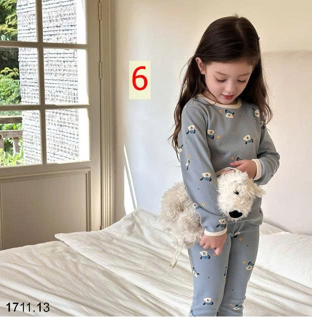25HA1711.13 - BỘ MẶC NHÀ AMBB BÉ GÁI